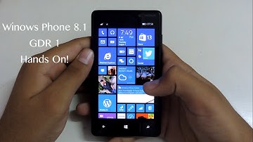 Windows Phone 8.1 Update 1: Hands On!