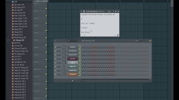 How to delete multiple samples in FL Studio 12