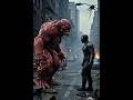 Web Man vs Red Monster 🕸️🔴 | AI Generated Superhero Fight #shorts