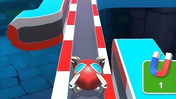 Sky Rolling Ball 3D Gameplay Speedrun Level 225