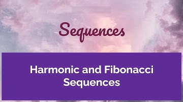Harmonic and Fibonacci Sequence
