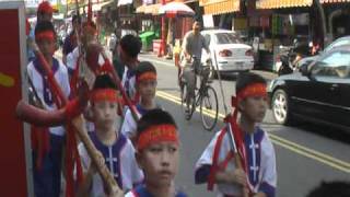 991016嘉義新港運動樂活宋江陣表演(4) 踩街