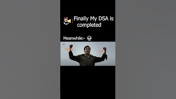 When I Realized DSA Isn’t Just Arrays and Stacks! 💀#dsa