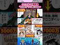 【ワンピース】クロコダイルの懸賞金8100万ってクソ高いよね【最新1188話時点】#ワンピース反応集 #shorts