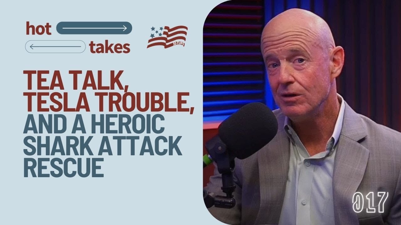 Tea Talk, Tesla Trouble, and a Heroic Shark Attack Rescue