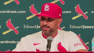 Cardinals 'play every pitch with a ton of heart,' Oli Marmol says after win over Cubs