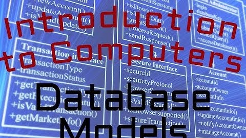 Database : Database Models (08:03)