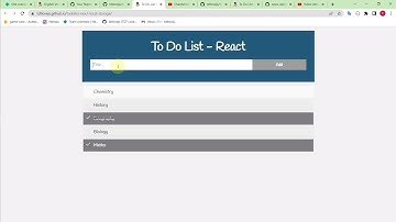 Demo - To Do List App | React , Local Storage #tdtlovejs