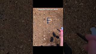 The ultimate Samsung dirt test 💀#samsung #display #shorts #edit