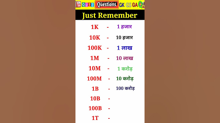इससे आसान कुछ नहीं | Million, Billion, Trillion Hai | मिलियन, बिलियन, ट्रिलियन कितना होता है #shorts