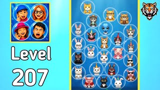 Bubble Match Level 207 Walkthrough Solution
