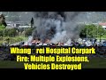 Whangārei Hospital Carpark Fire: Multiple Explosions, Vehicles Destroyed