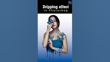 Dripping effect  Photo edit |Photoshop Tutorial 2024 | Vidu Art #photoshopt #viduart
