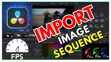 How to Import Image Sequences on DaVinci Resolve 2025?