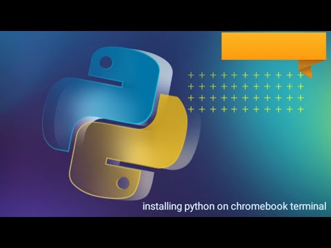 Installing python on Chromebook terminal