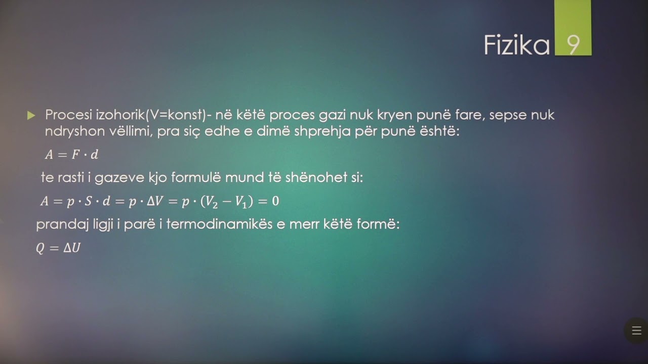 9 09 005 - Java 3 - Fizikë - proceset adiabatike