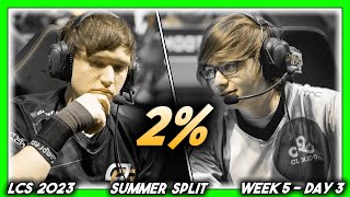 Will FlyQuest make playoffs? 🤨 (LCS 2023 CoStreams | Summer Split | W5D3)