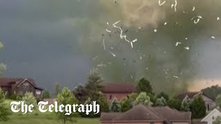 video: Watch: Tornado tears through neighbourhood in Pennsylvania