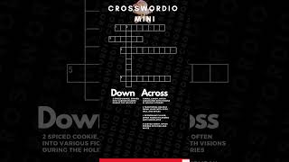 Crosswordio Daily! | Best Winter Sweet Treats for Nostalgia?