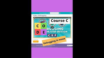 code org course c lesson 5 Debugging in maze all puzzles