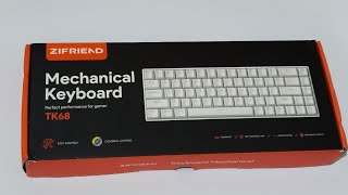 Review Keyboard ZIFRIEND TK68 screenshot 5