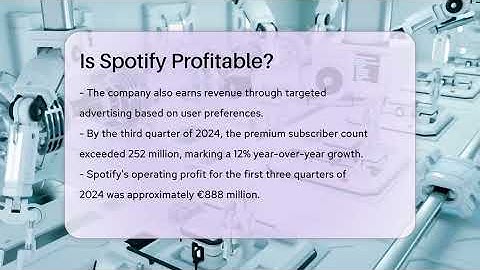Is Spotify Profitable? - Talking Tech Trends
