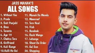 Jass manak (audio jukebox) all songs | latest punjabi 2020 ak
creations