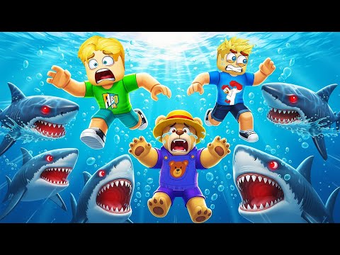 مليون سمكة قرش هجمت علينا شوفو عملو معانا ايه هنموت 