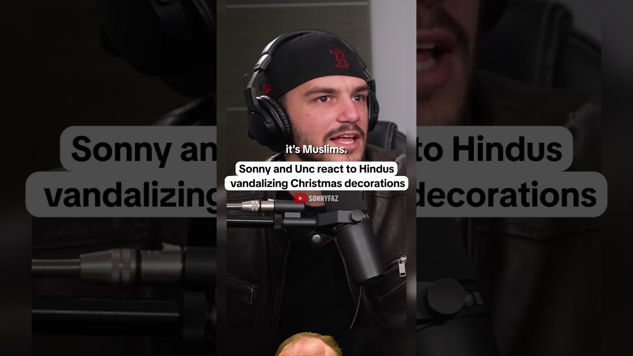 Hindutva DESTROYS Christmas decorations #sonnyfaz #hindu #christmas #muslim