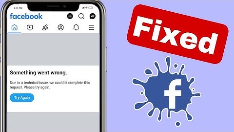 How to Fix Something went wrong Try again Problem on Facebook Lite Story (2025)