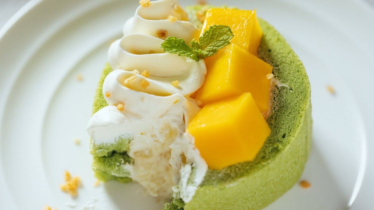 《Tinrry+》风靡东南亚的绿蛋糕，斑斓蛋糕卷，香！