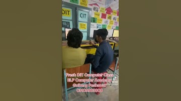 DIT and CIT computer courses at ELP English Language program and computer Academy Gulbreg Peshawar