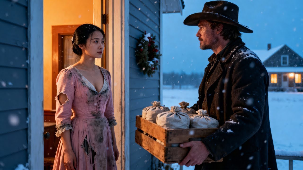 “No había nada para la cena de Navidad de la viuda china… hasta que un ranchero solitario trajo