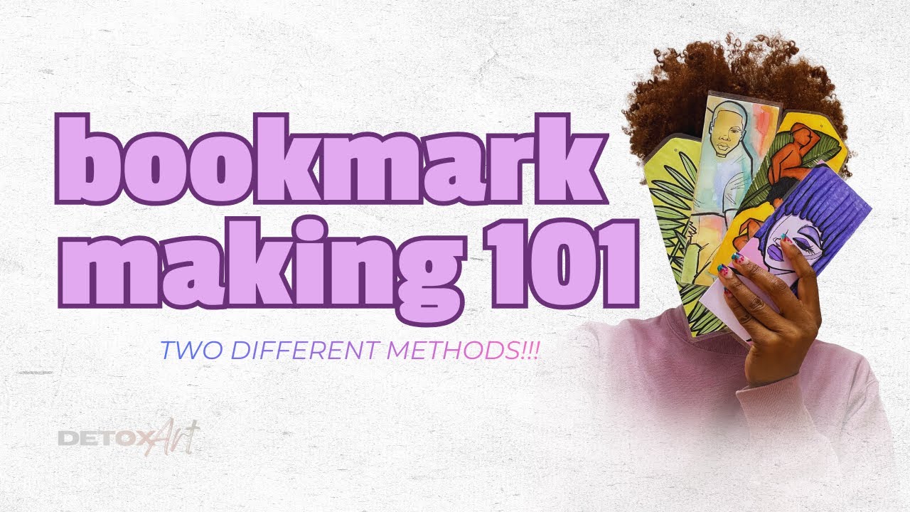 DIY Bookmark Making ✂️🖍️ 