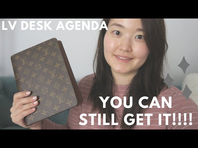 Louis Vuitton Monogram Canvas Desk Agenda Cover, myGemma, QA