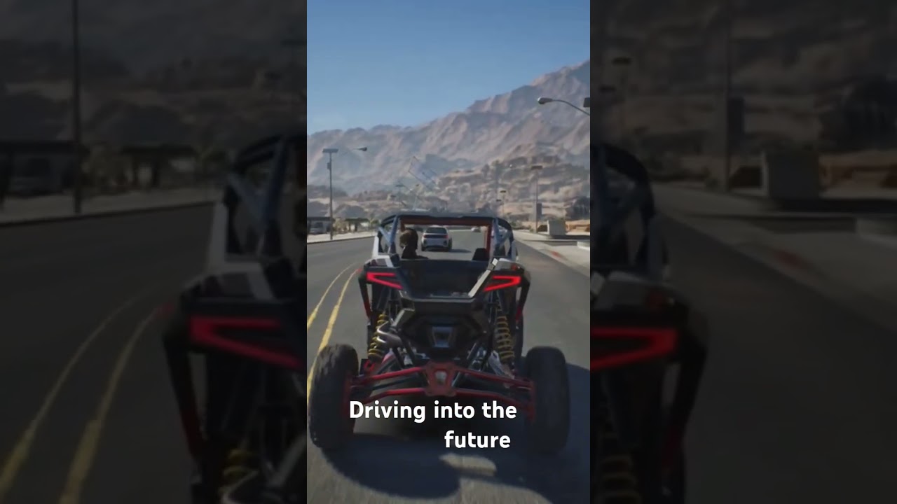 driving into the future 🤯