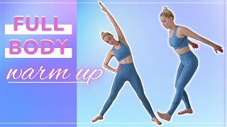 7MIN FULL BODY *WARM UP* ROUTINE FOR AT HOME WORKOUTS | Mobility and Flexibility