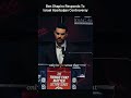 Ben Shapiro Responds to Israel Azerbaijan Controversy #benshapiro #debate #speech