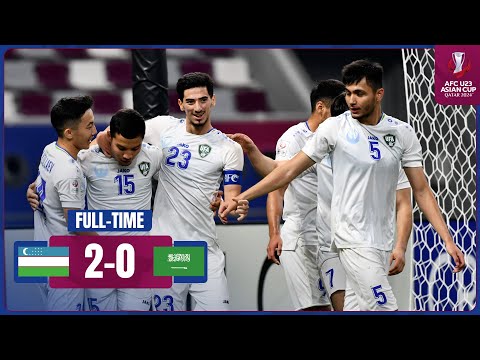 #AFCU23 | Q-Final : Uzbekistan 2 - 0 Saudi Arabia