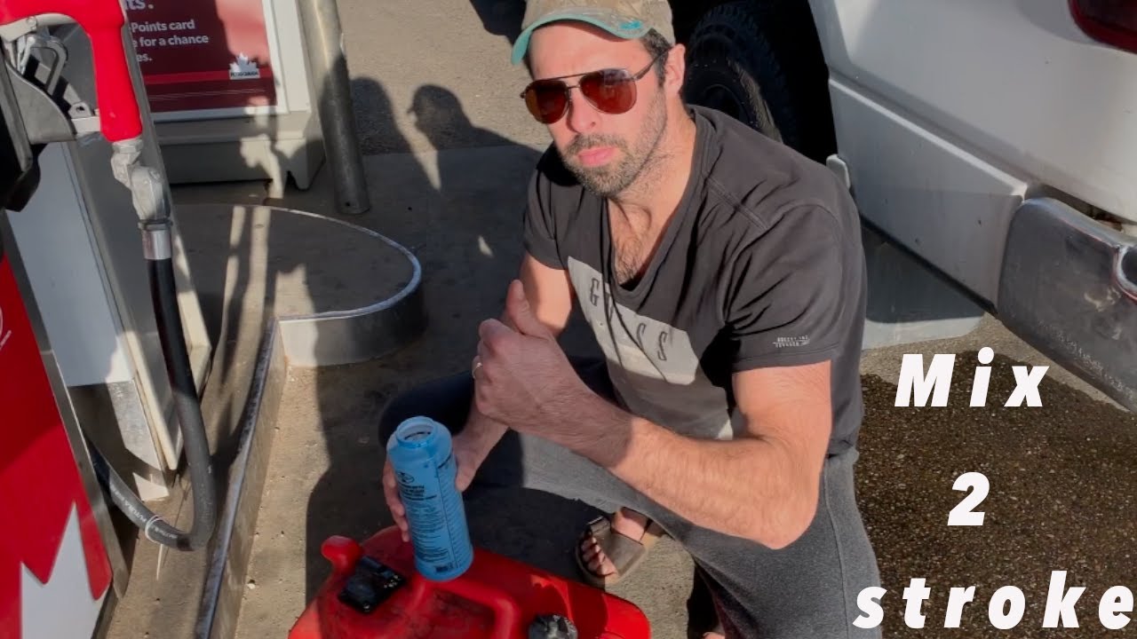 Simple Way to Mix 2 Stroke Gas - YouTube