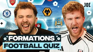 FORMATIONS vs @ZacDjellabb | Football QUIZ!