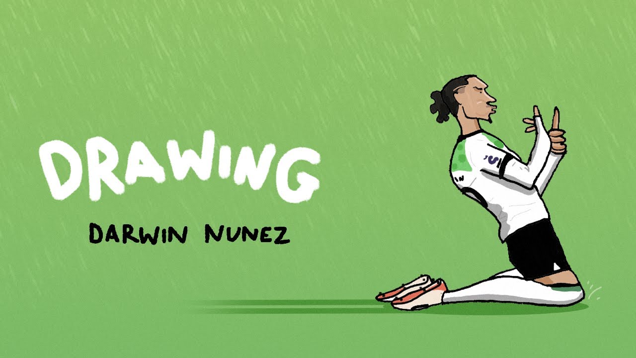 Drawing Darwin Nunez cooking up a storm at Bournemouth