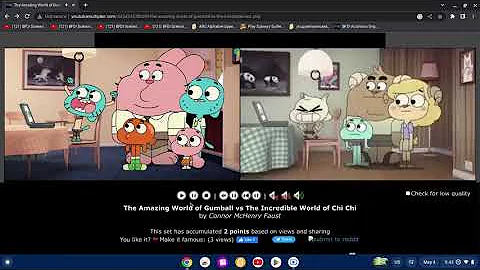 The Amazing World of Gumball vs The Incrdible World of Chi Chi