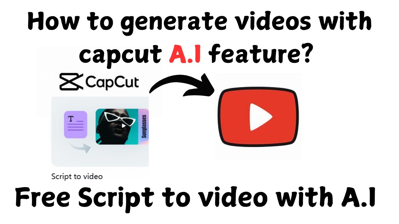How to make A.I video with Capcut for free? | Script to video with capcut A.I feature