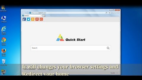 Remove istart123.com homepage virus | Know About istart123.com