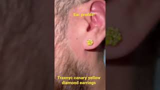 Famous Traxnyc canary yellow diamond earrings Net Worth
