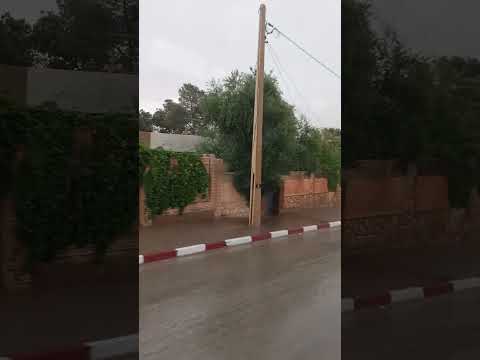 الامطار في حاسي بحبح خيرات الله ايبارك