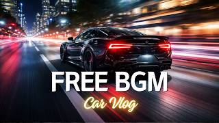FREE No Copyright Music 🌃 | Car Vlog BGM | City Pop Neon Cruise (Free Download) | For Beginners