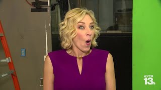 Seeing the new WVTM 13 News set for the very first time