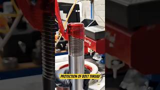 protection of bolt thread Coating #viralvideo#coating#machine#trendingshorts#thread#bolt#nut#cncmill